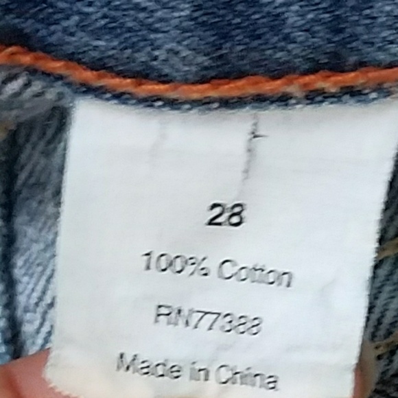 J.CREW Vintage Slim Destroyed Jeans Size 28 - Picture 4 of 8